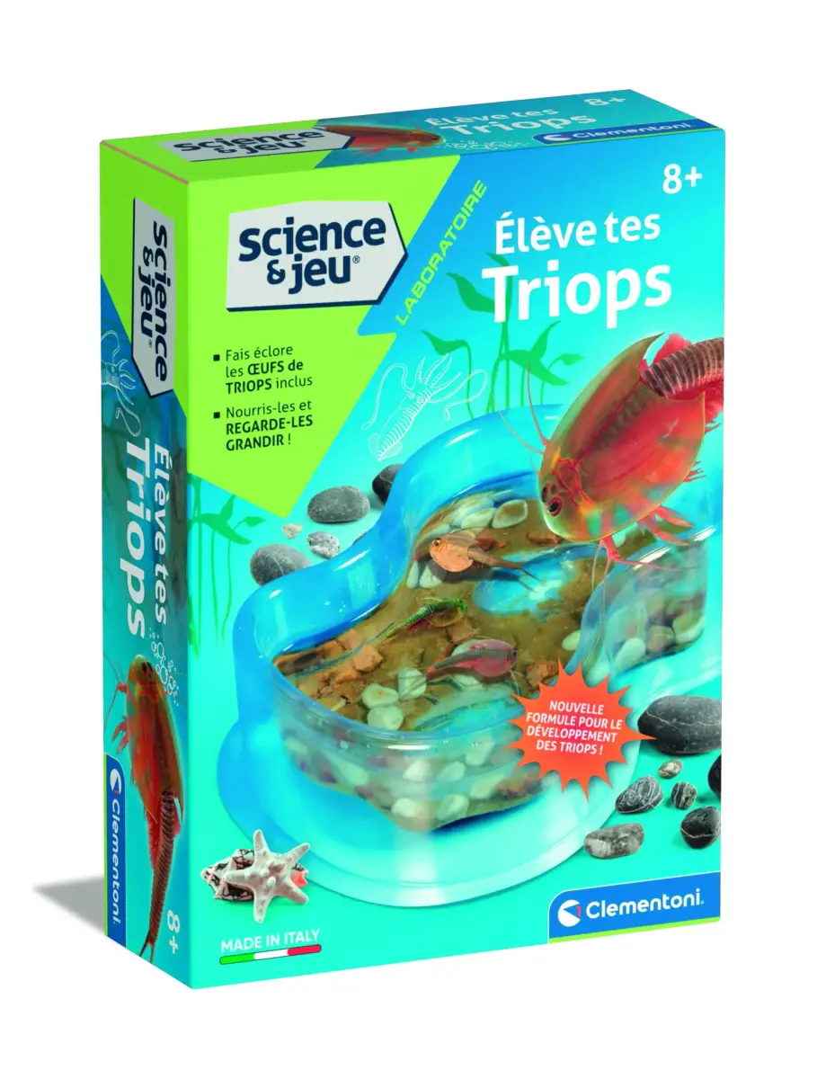 Clementoni 62254.2 Triops Educational and Scientific Games Kit | Ages 8+ - main product image