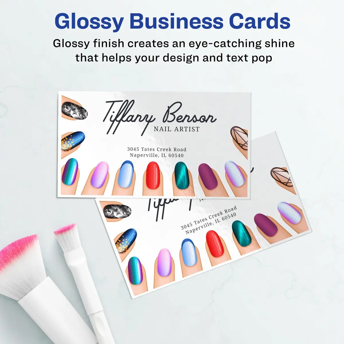 Avery Clean Edge Printable Business Cards 200 Cards (2" x 3.5") | Sure Feed Technology for Inkjet Printers - view 3