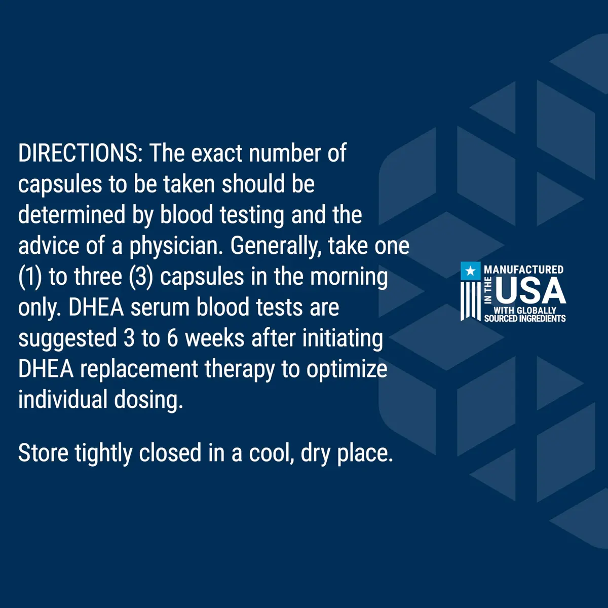 Life Extension DHEA 25 mg | Hormone Balance, 100 Capsules, Gluten-Free - view 6