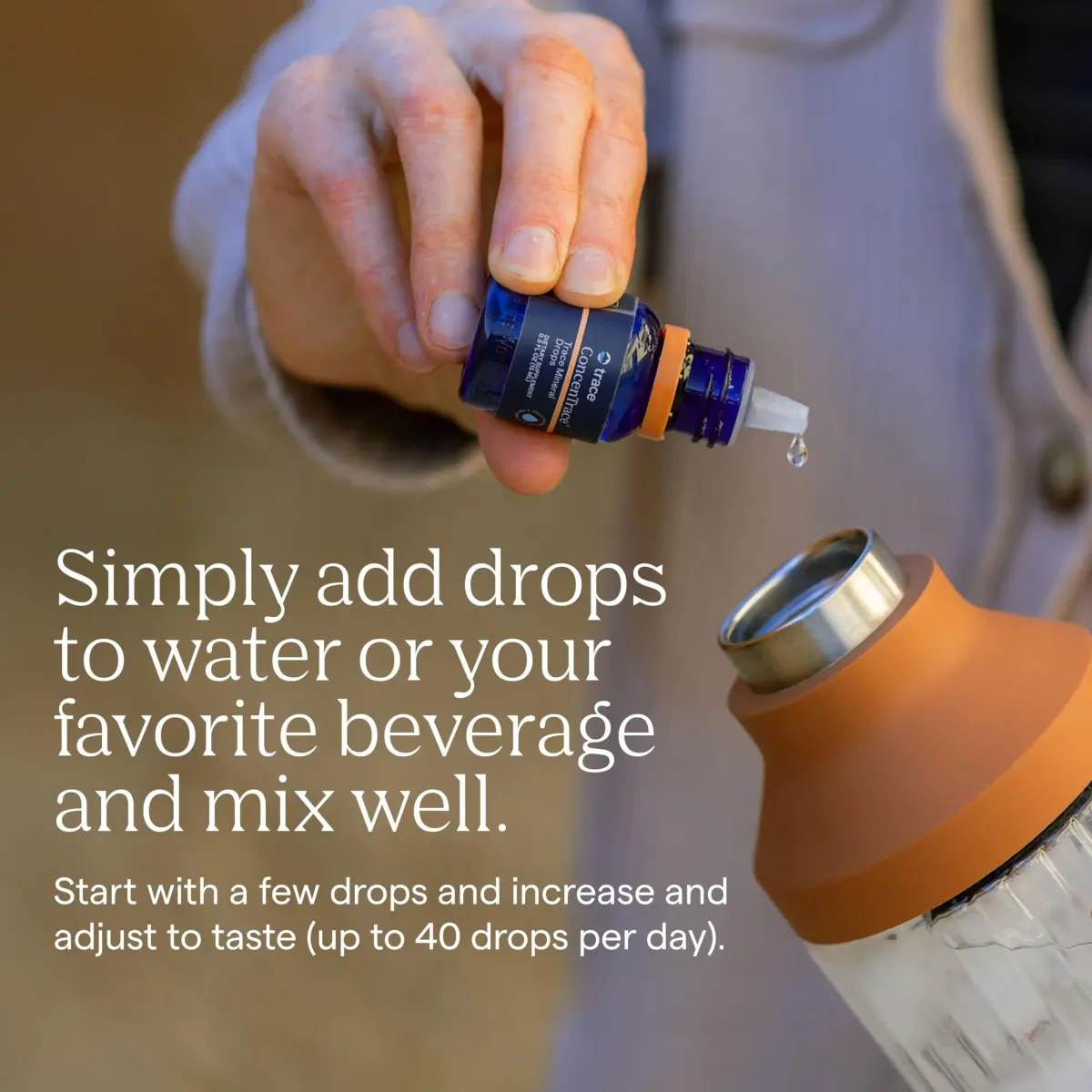 Trace Minerals ConcenTrace Mineral Drops, 15ml (0.5 Fl Oz) | 70+ Ionic Minerals for Energy & pH Balance - view 4