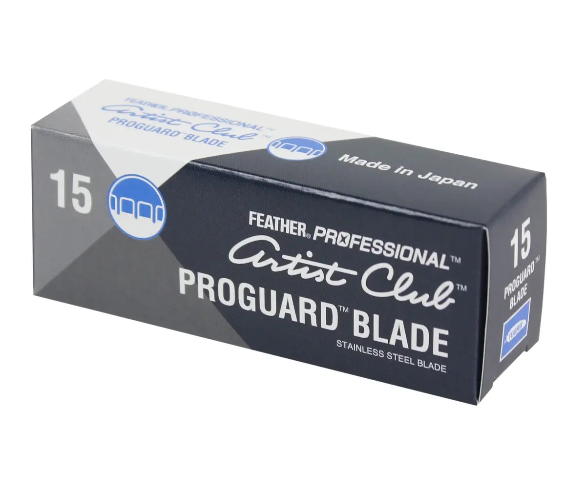 Feather Artist Club ProGuard Razor Blades 15 Count | Professional Single Edge Blades for Precise Shaving - view 5