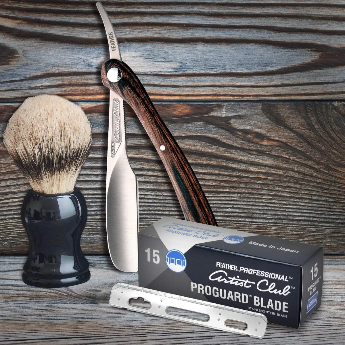 Feather Artist Club ProGuard Razor Blades 15 Count | Professional Single Edge Blades for Precise Shaving - view 4
