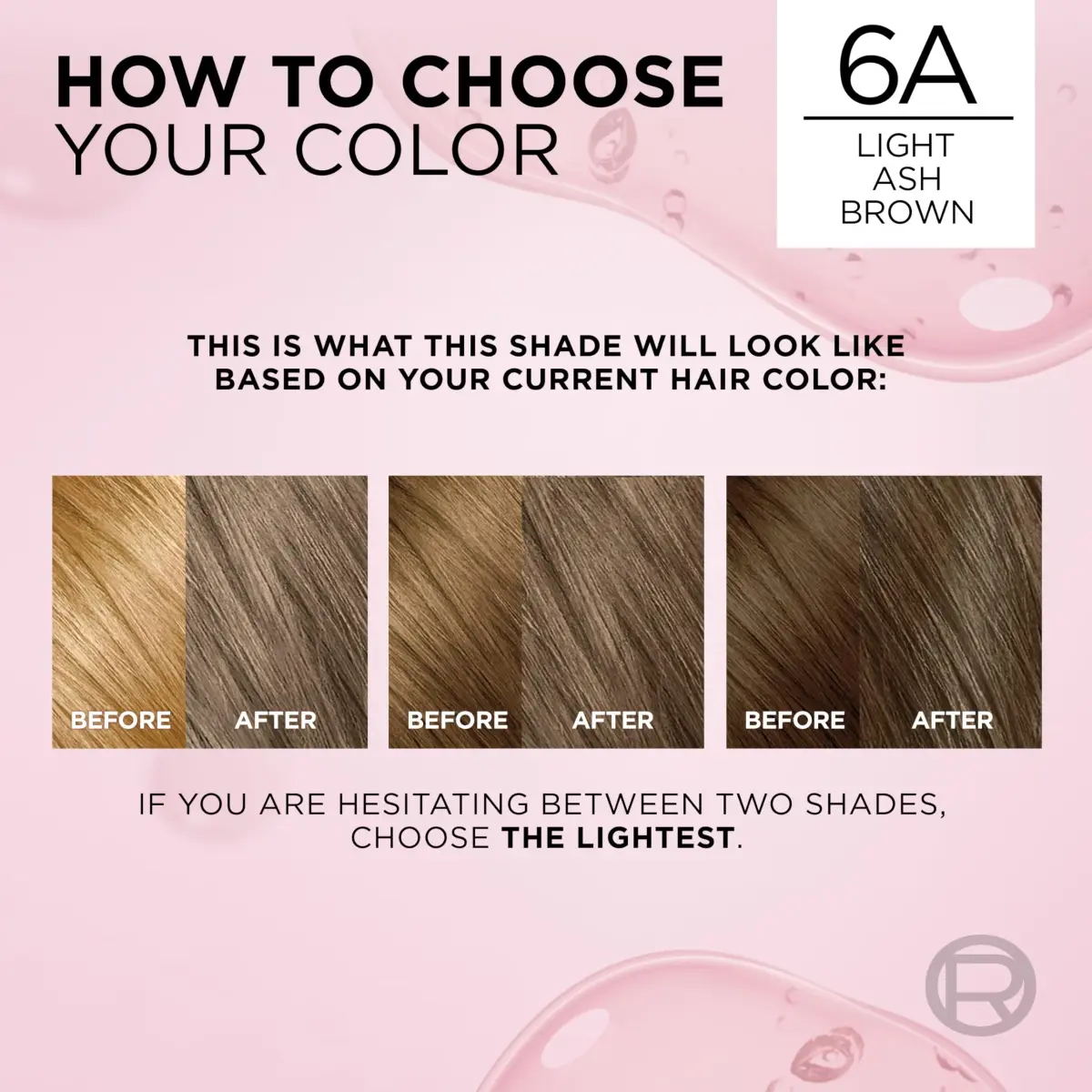 L'Oreal Paris Excellence Crème Permanent Hair Dye, Triple Care Hair Color with Hyaluronic Acid, 6A Light Ash Brown | Gray Coverage Hair Dye Kit - view 8