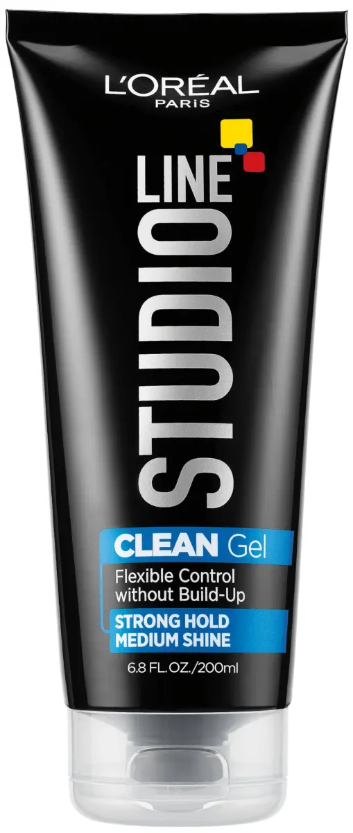 L'Oreal Paris Studio Line Clear Minded Clean Gel Strong Hold 200ml (6.8 Fl Oz) | No Buildup, Flexible Control - main product image