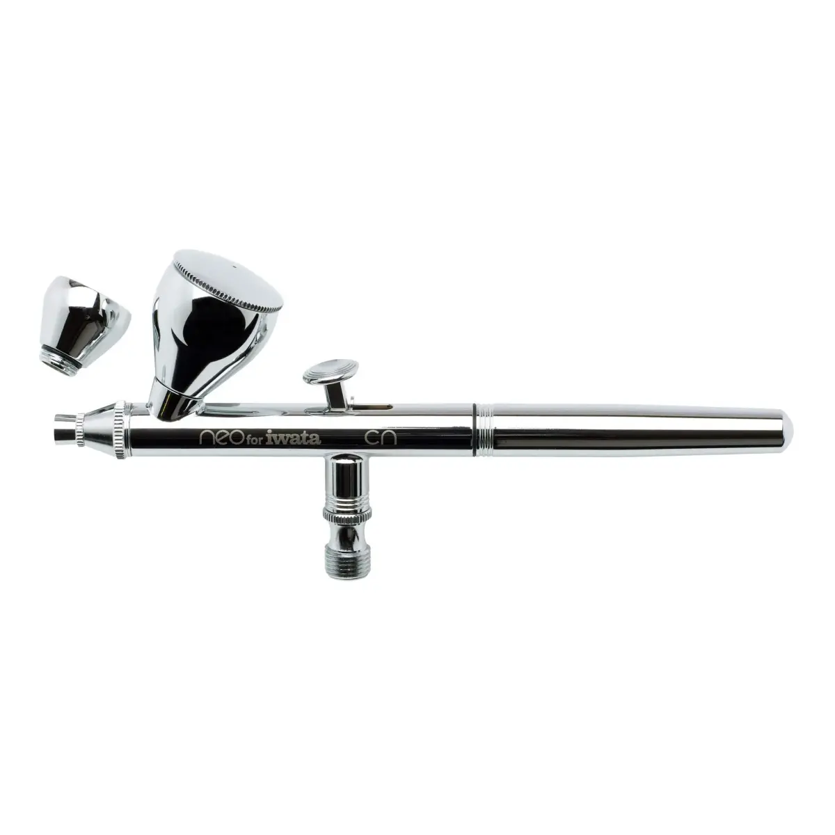 Iwata NEO CN Dual Action Airbrush Kit with 0.24 oz & 0.10 oz Cups | Fine Atomization for Arts & Crafts - main product image
