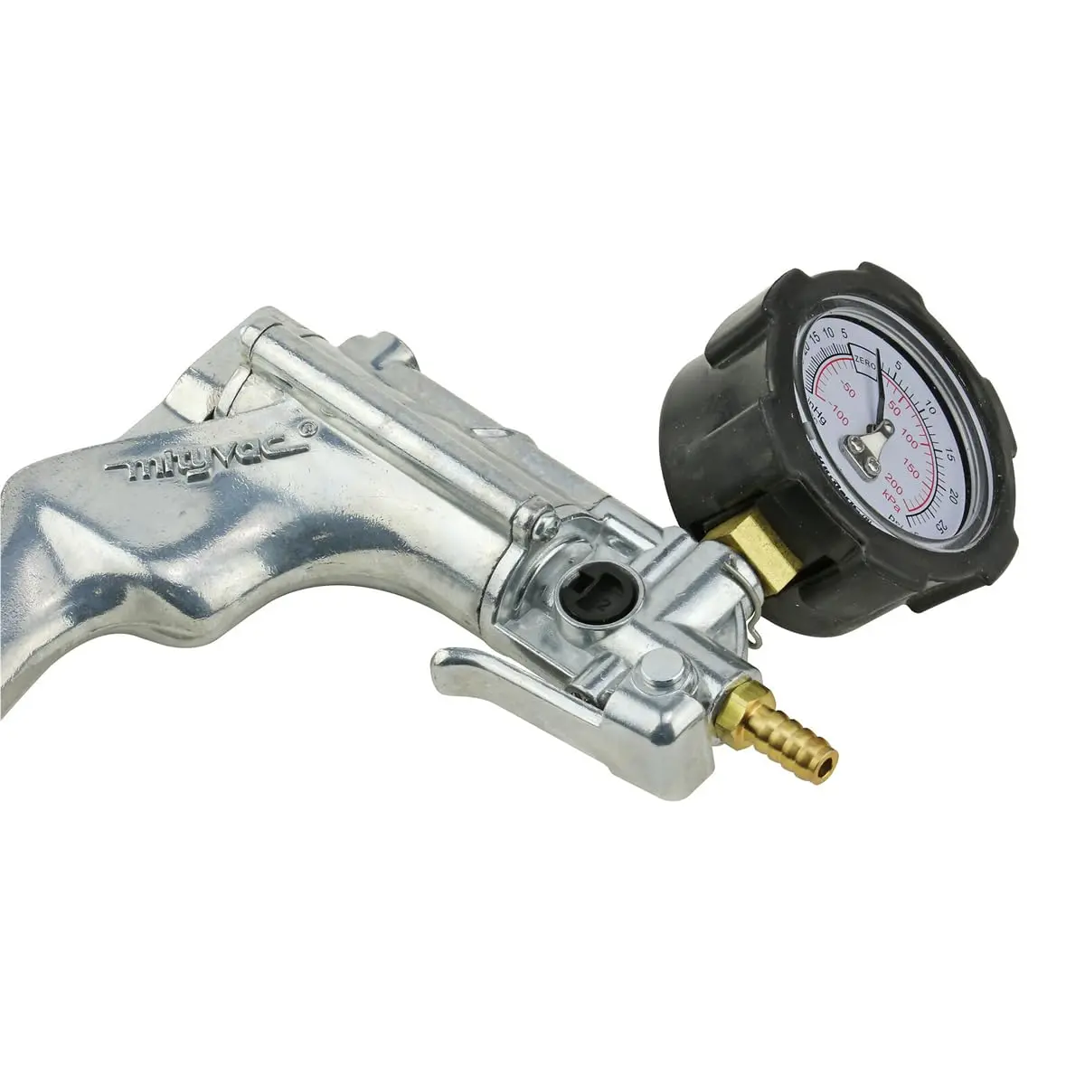 Mityvac MV8510 Silverline Elite Automotive Brake/Clutch Hand Pump | Dual Pressure/Vacuum, Zinc-Aluminum Die Cast, 2" Gauge - view 3
