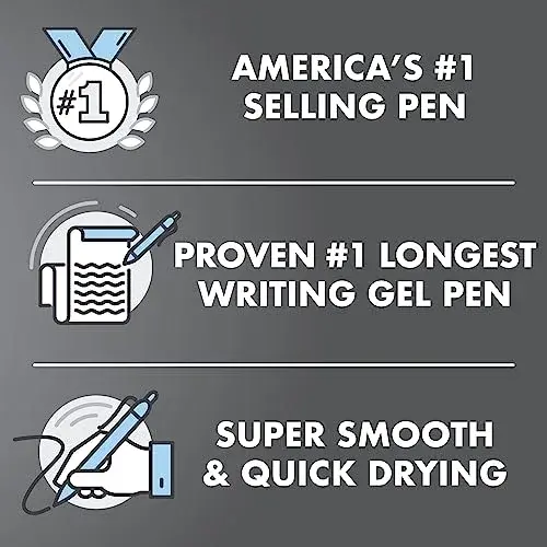 Pilot G2 Premium Gel Ink Rollerball Pens Fine Point 0.7mm Assorted Colors 5-Pack | Smooth Writing for Students & Office - view 3