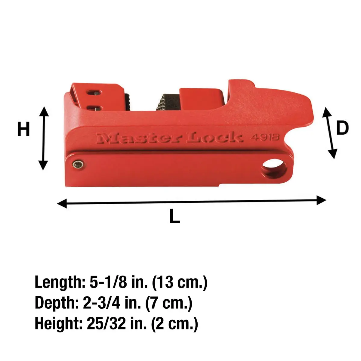 Master Lock 491B Lockout Tagout Circuit Breaker Tall & Wide Toggles | OSHA Compliant Lockout Device - view 5