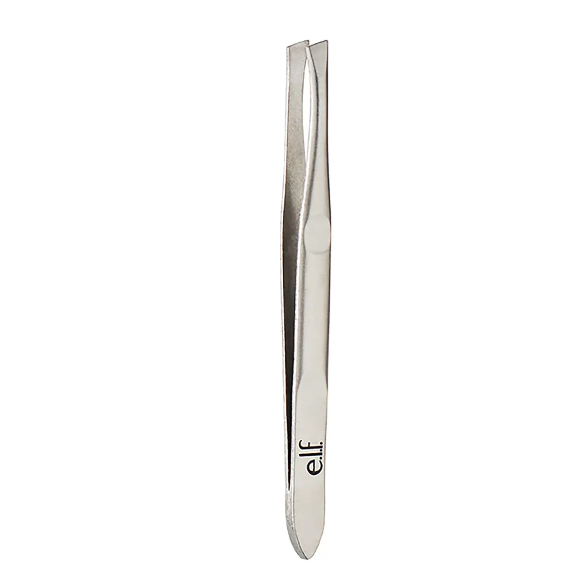 e.l.f. Slant Tweezer Stainless Steel | Precise Hair Removal & Shaping (70-120c) - main product image