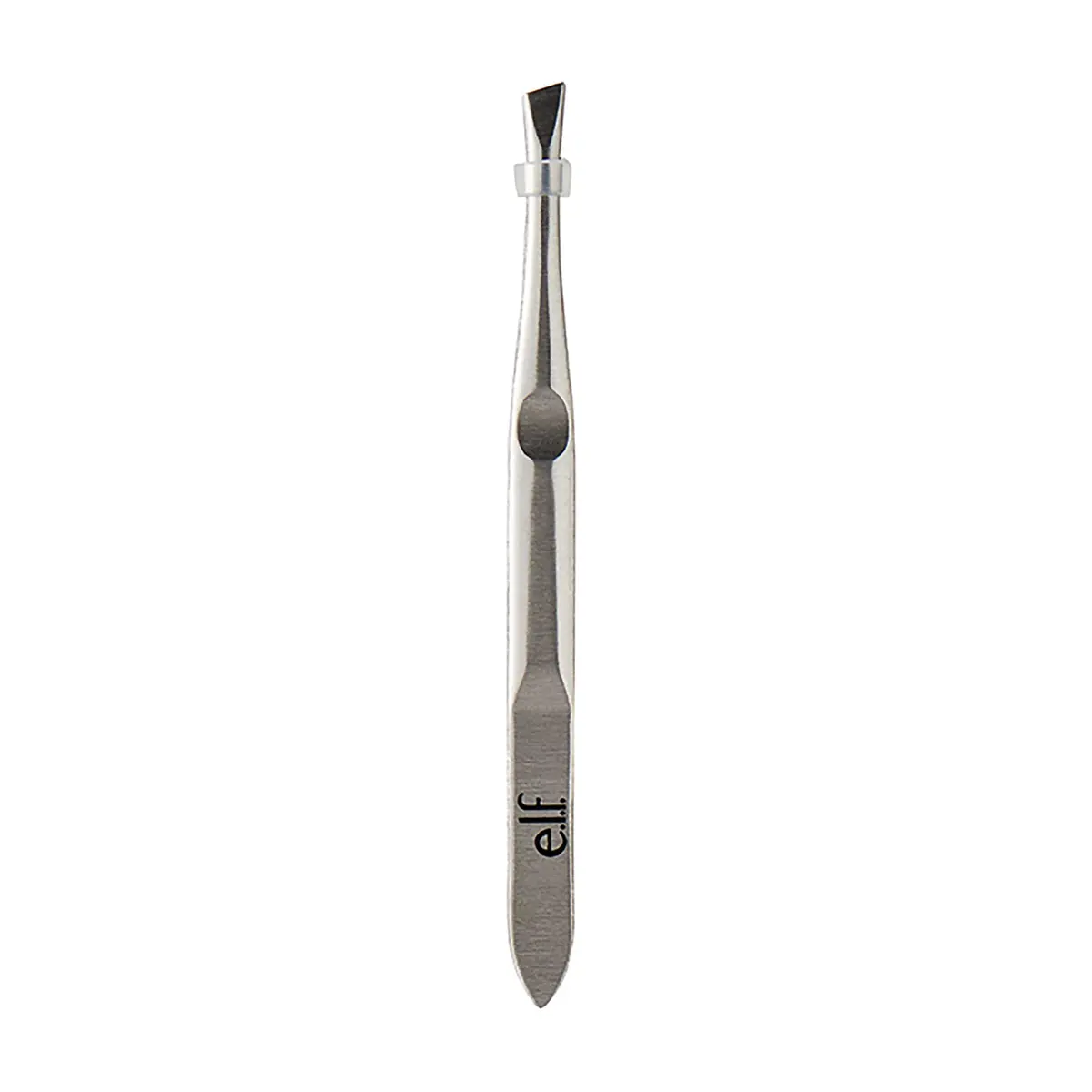 e.l.f. Slant Tweezer Stainless Steel | Precise Hair Removal & Shaping (70-120c) - view 3