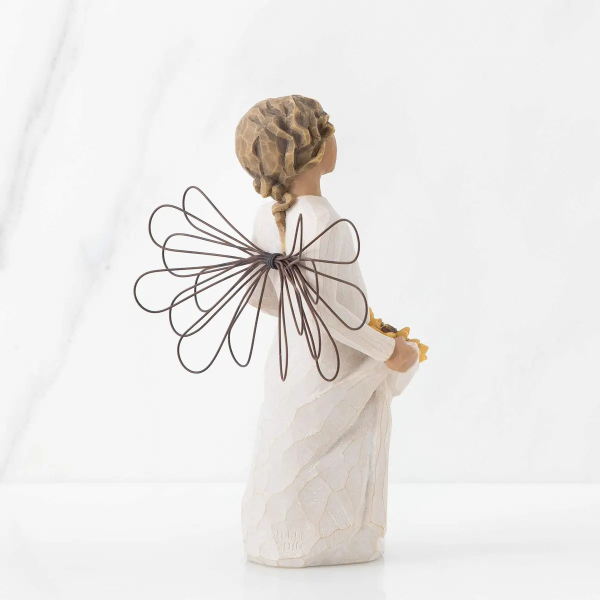 Willow Tree Sunshine Angel Figure 14cm (5.5") | Hand-Painted Resin Collectible - view 4