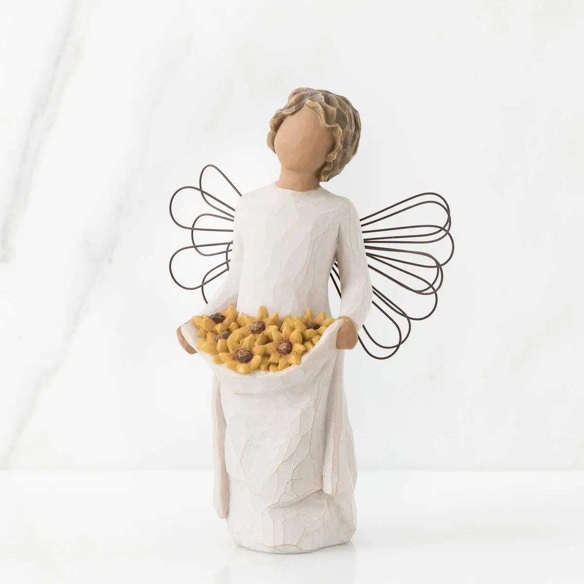 Willow Tree Sunshine Angel Figure 14cm (5.5") | Hand-Painted Resin Collectible - view 2
