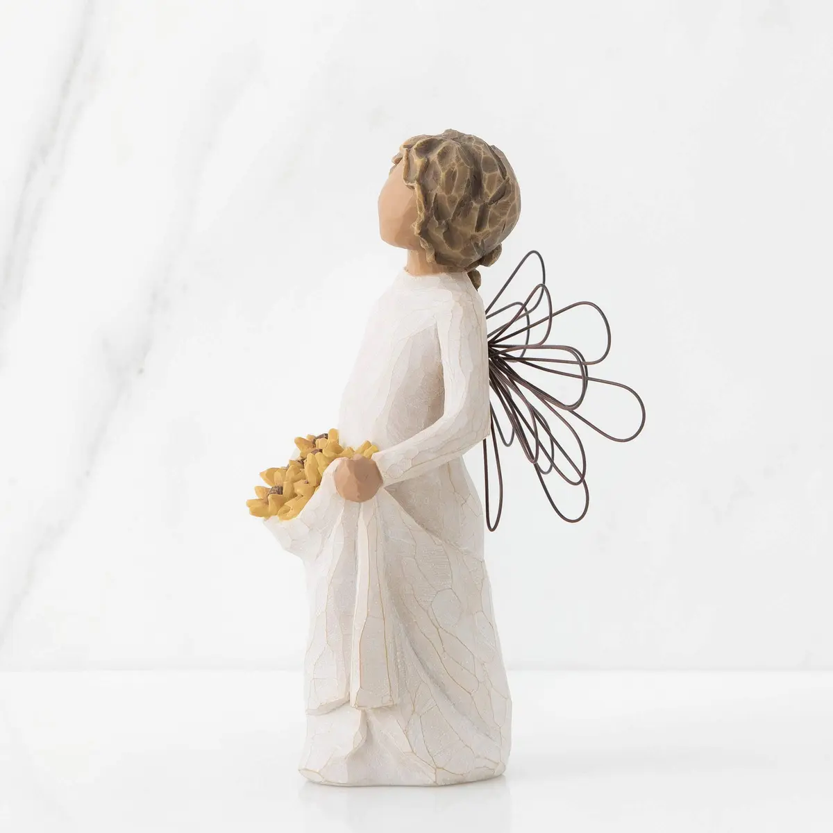 Willow Tree Sunshine Angel Figure 14cm (5.5") | Hand-Painted Resin Collectible - view 3