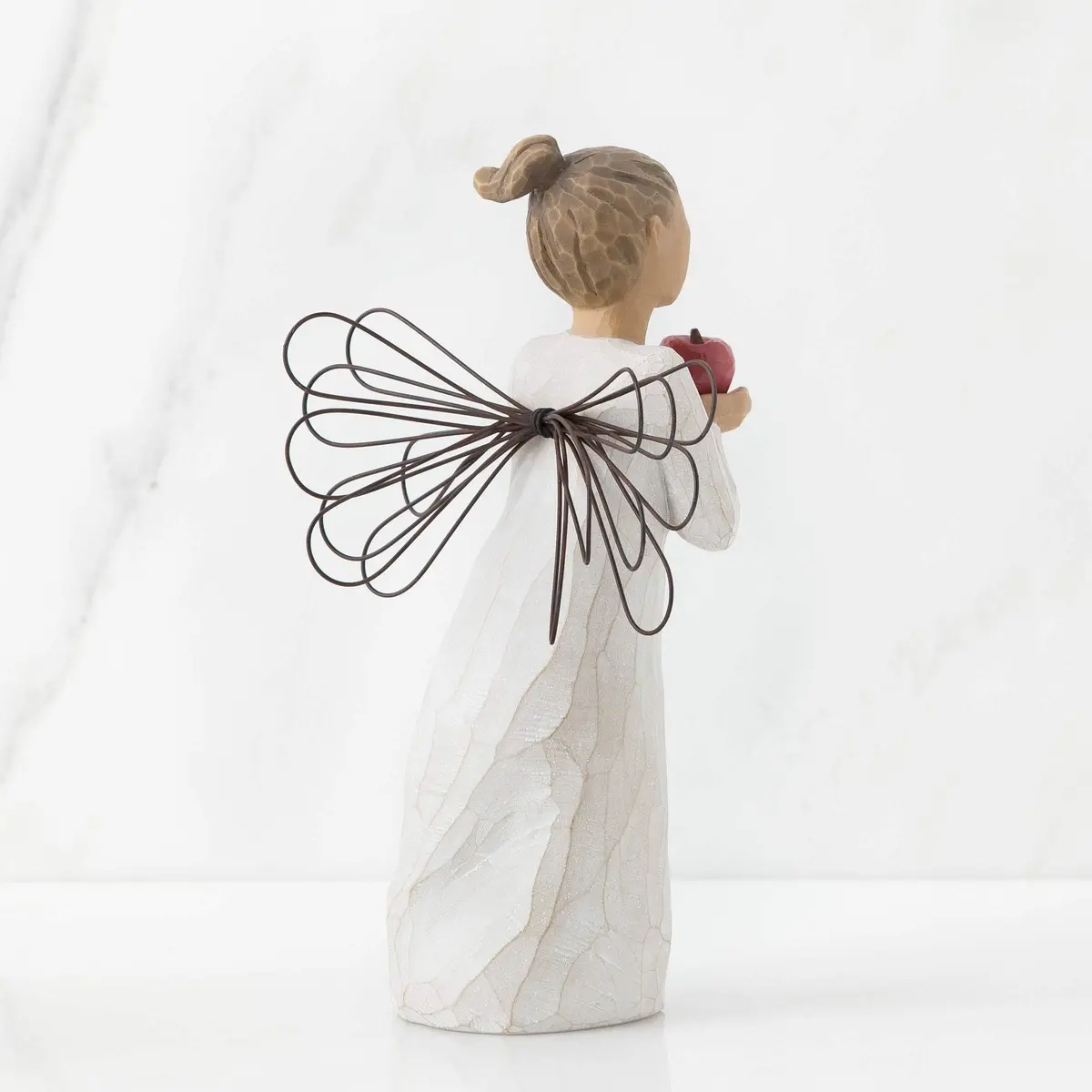 Willow Tree You're The Best! Angel Figurine 5.4 x 4.1 inches | Hand-Painted Resin - view 4