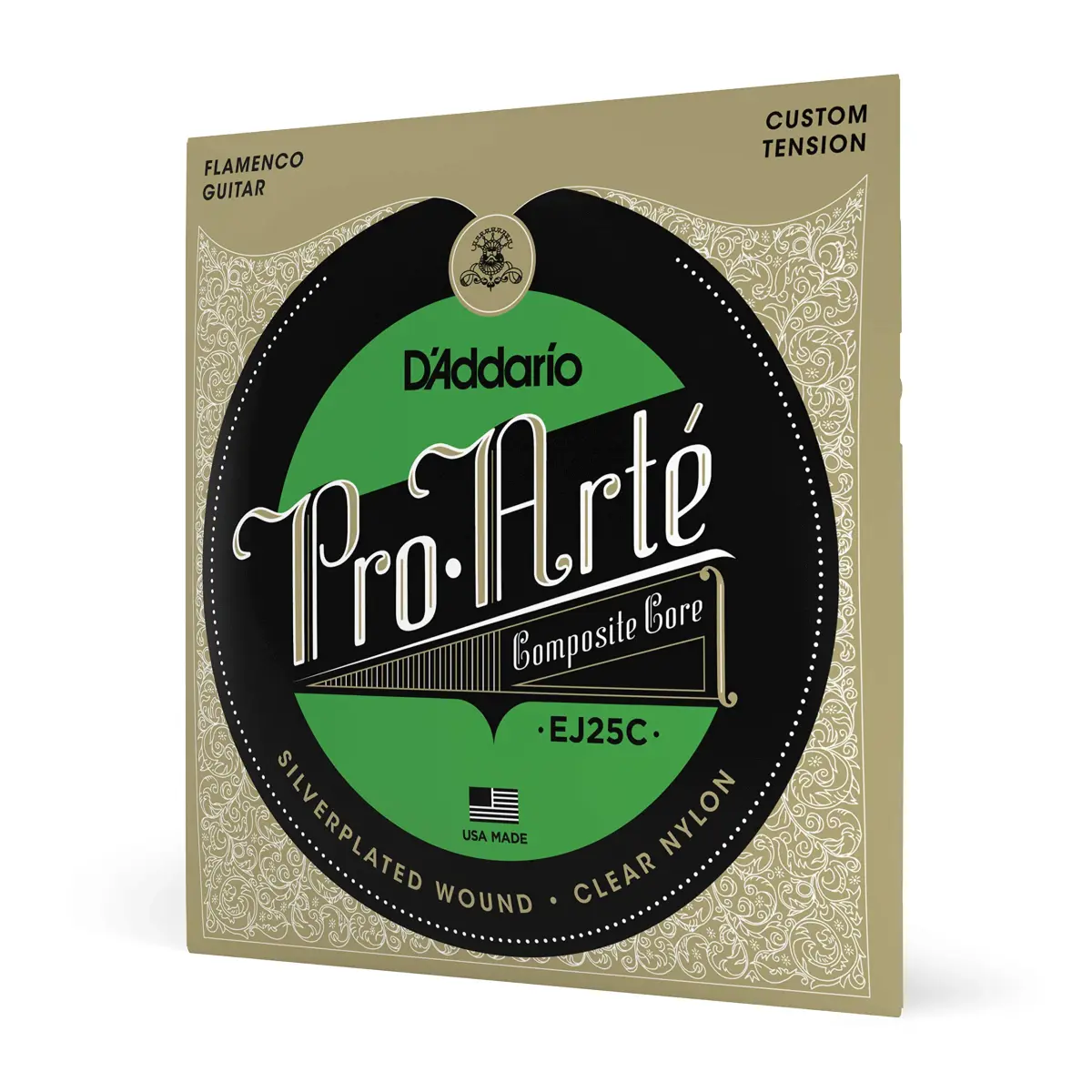 D'Addario Pro-Arte Composite Flamenco Clear Nylon Classical Guitar Strings | Flamenco Tension Set - main product image