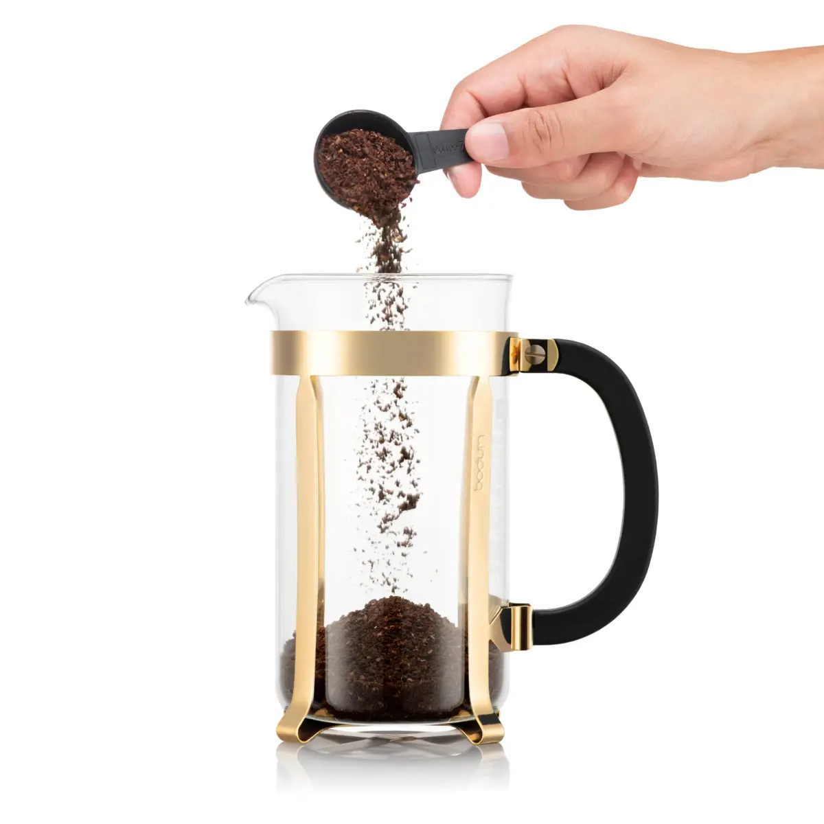 Bodum Chambord 34 oz French Press Coffee Maker - Classic Gold Finish - view 2