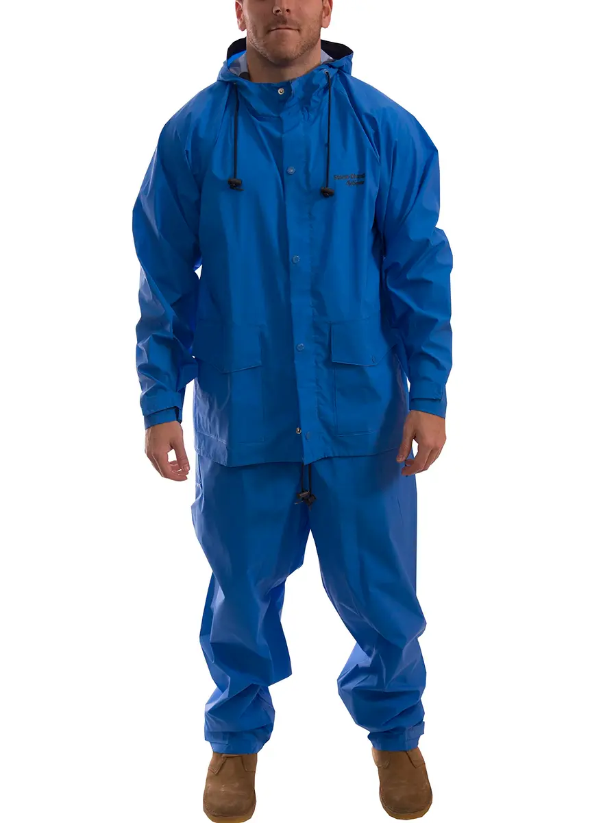 TINGLEY 2-Piece Rain Suit XL Blue | Waterproof Work Utility Rainwear - main product image