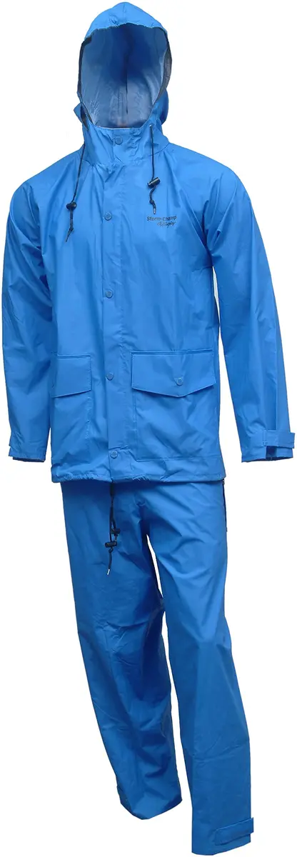 TINGLEY 2-Piece Rain Suit XL Blue | Waterproof Work Utility Rainwear - view 5
