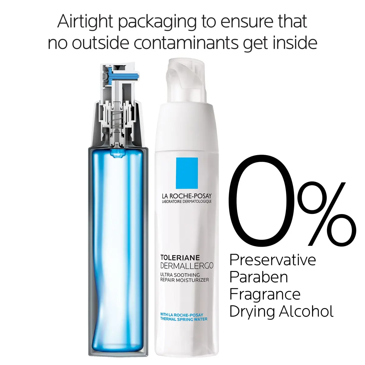 La Roche-Posay Toleriane Dermallergo Face Moisturizer 40ml | Sensitive Skin Hydrating Cream - view 4