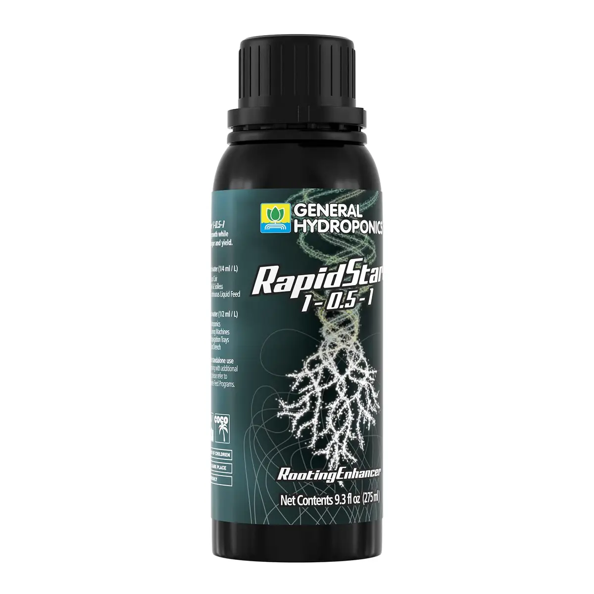 General Hydroponics RapidStart Liquid Fertilizer 275ml | Explosive Root Growth Support - view 8