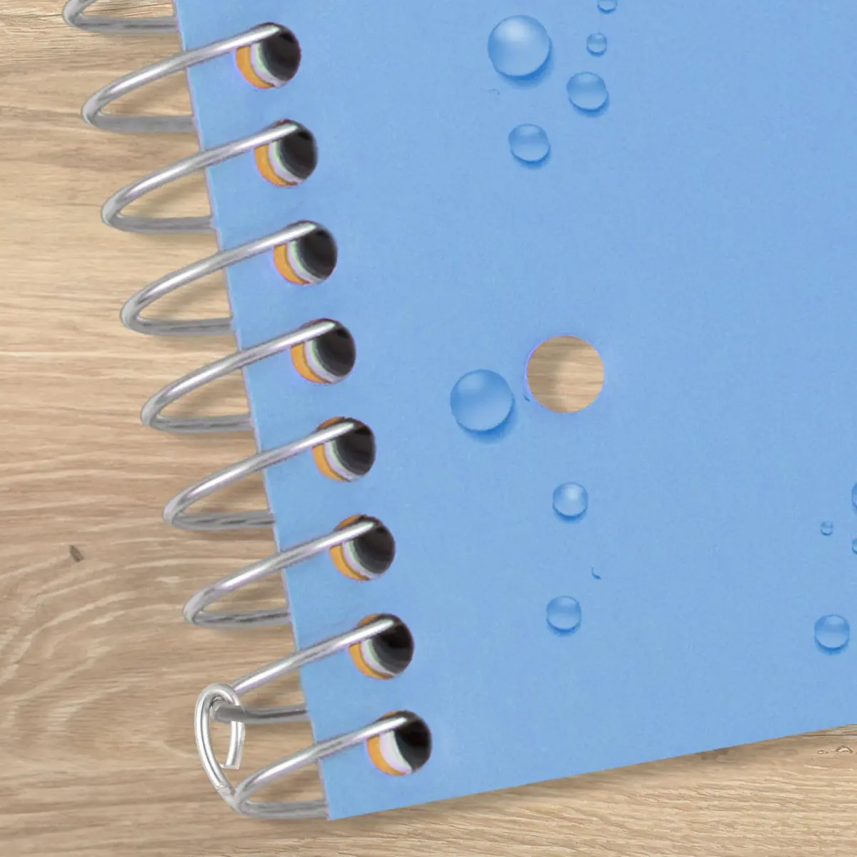 Five Star Spiral Notebook 100 Sheets Blue | College Ruled Paper, 8.5" x 11", Study App Integration - view 7
