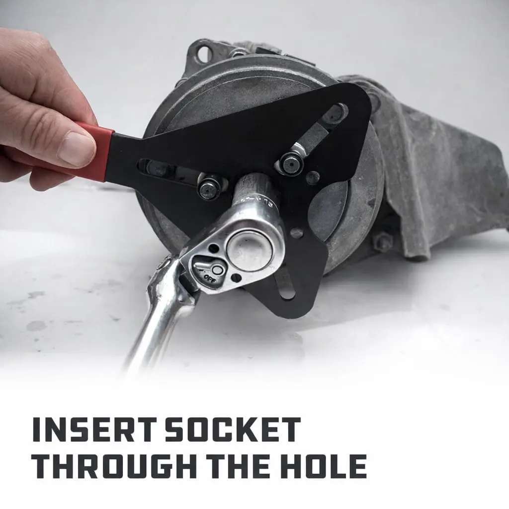 Powerbuilt AC Clutch Holding Tool, Adjustable Pin, Non-Slip Handle | Vehicle Repair - view 5
