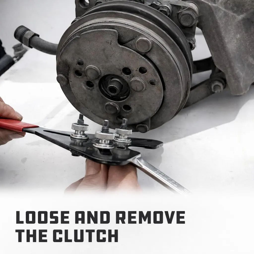 Powerbuilt AC Clutch Holding Tool, Adjustable Pin, Non-Slip Handle | Vehicle Repair - view 6