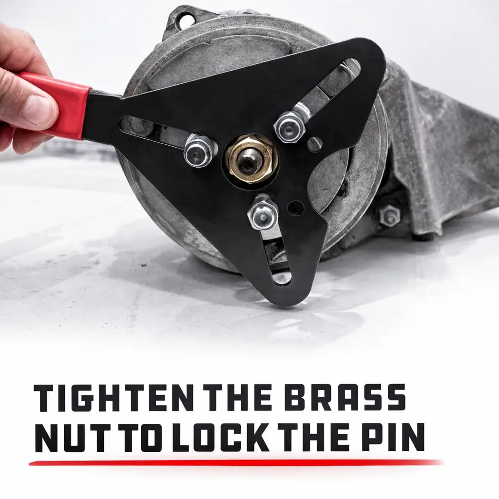 Powerbuilt AC Clutch Holding Tool, Adjustable Pin, Non-Slip Handle | Vehicle Repair - view 4
