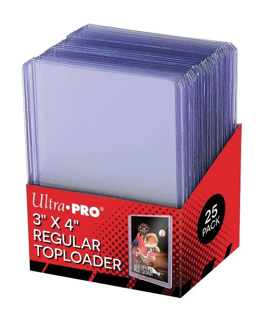 Ultra Pro 25-Count 3" x 4" Top Loaders | Industry Standard Card Protection - main product image