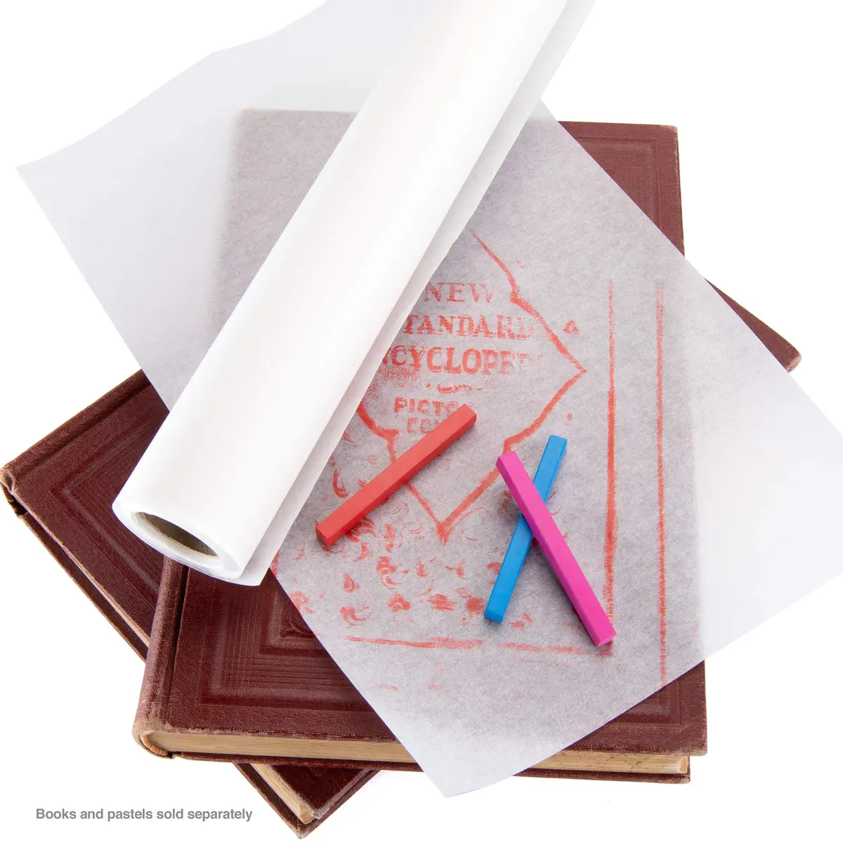 Bee Paper 18" x 20 yds Sketch and Trace Roll, White | High-Quality Art Media Paper for Artists - view 4