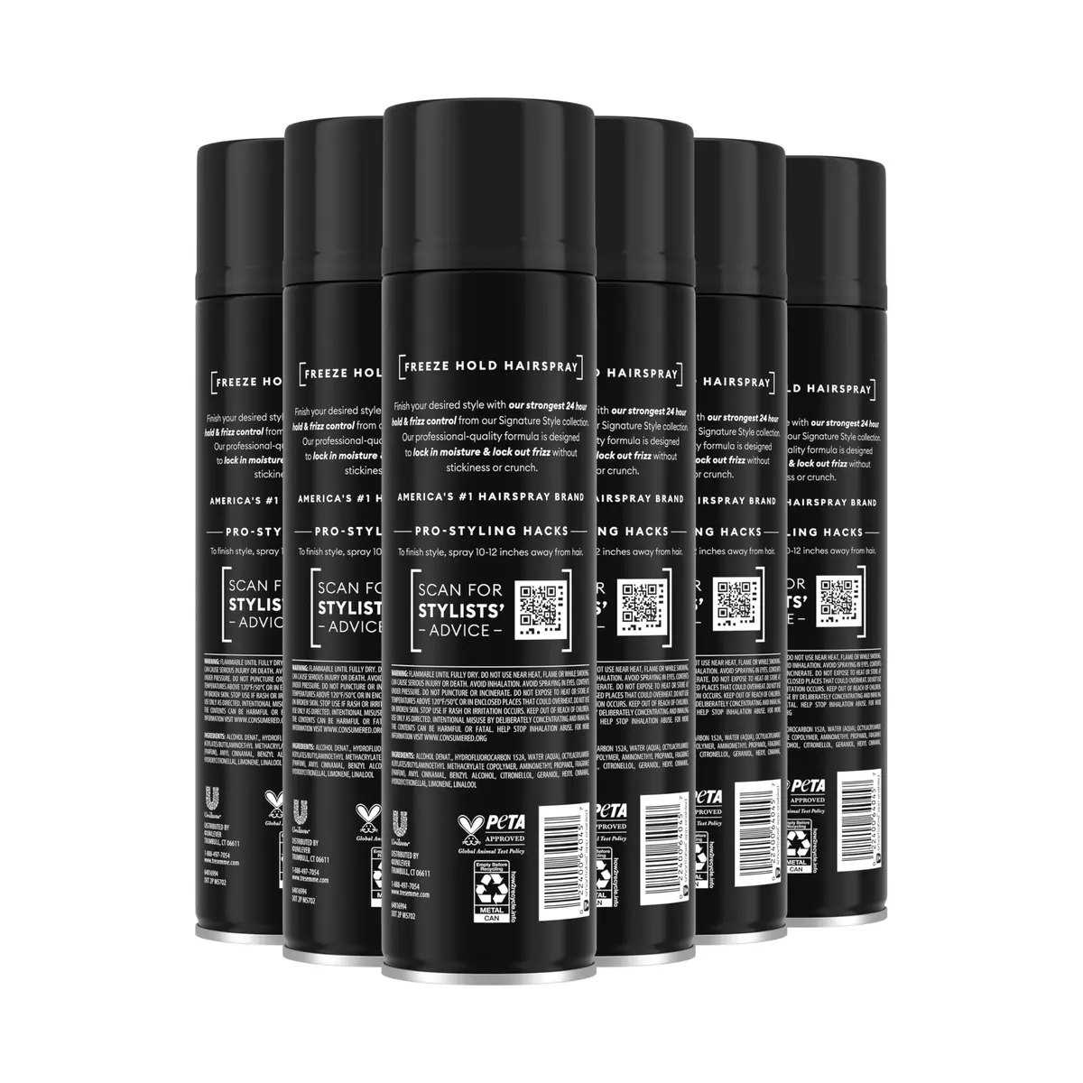 TRESemmé Freeze Hold Hairspray 11 oz (312 g) | Strong 24-Hour Frizz Control & Lock-In Style - view 2