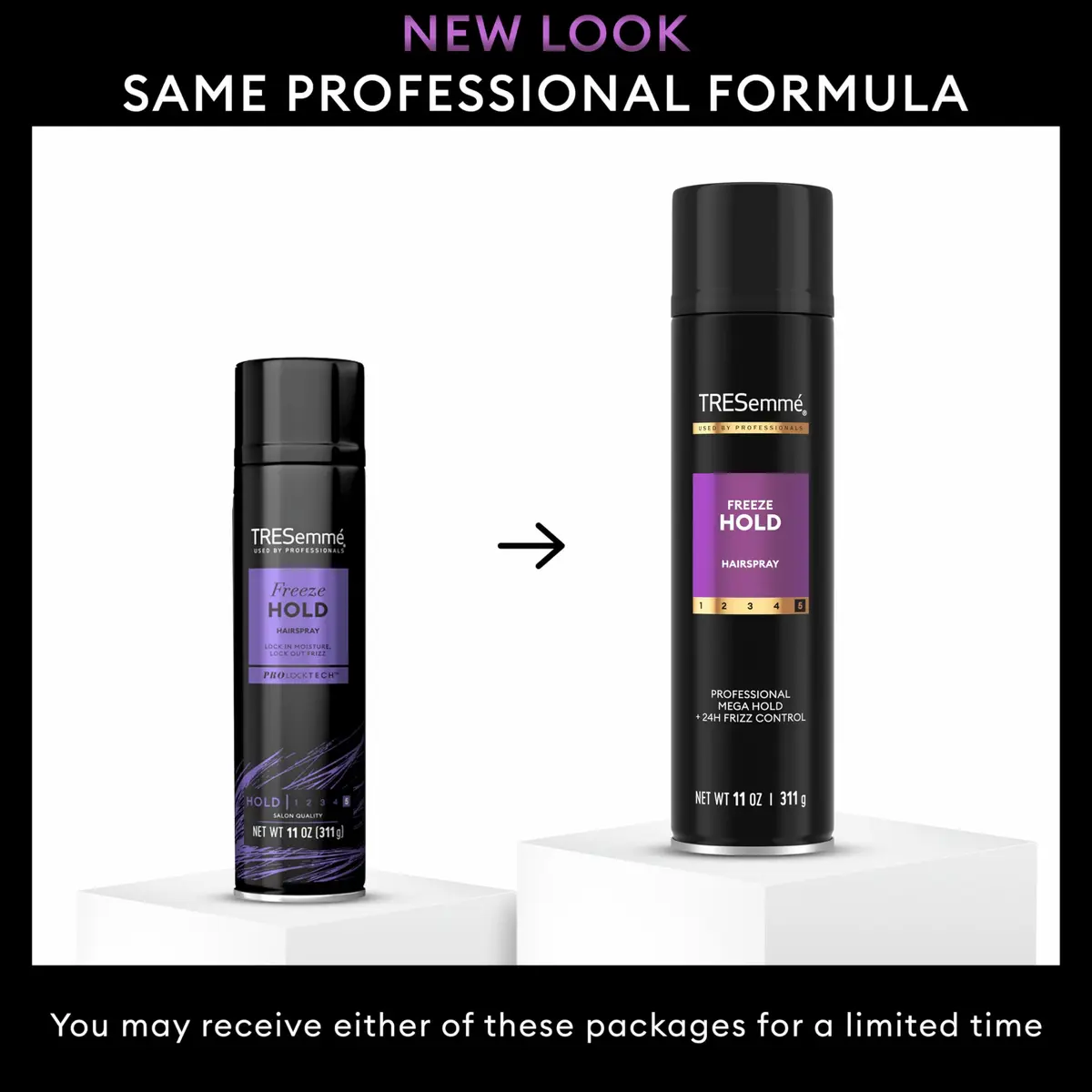 TRESemmé Freeze Hold Hairspray 11 oz (312 g) | Strong 24-Hour Frizz Control & Lock-In Style - view 3