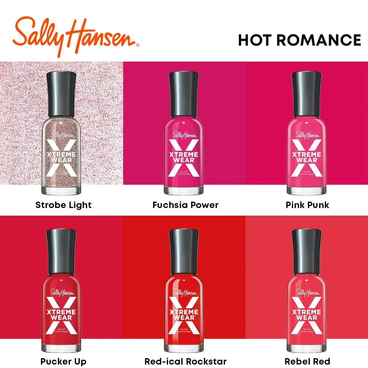Sally Hansen Xtreme Wear Nail Polish, Strobe Light, 11.8ml (0.4 Fl Oz) | Chip-Resistant, Long-Lasting Color - view 5