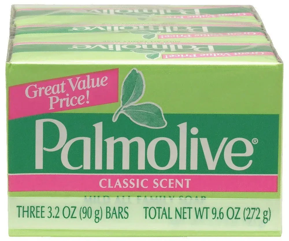 Palmolive Classic Scent Bath Bar Soap 9.6 oz (272 g) | Mild Cleansing for All Skin Types - main product image