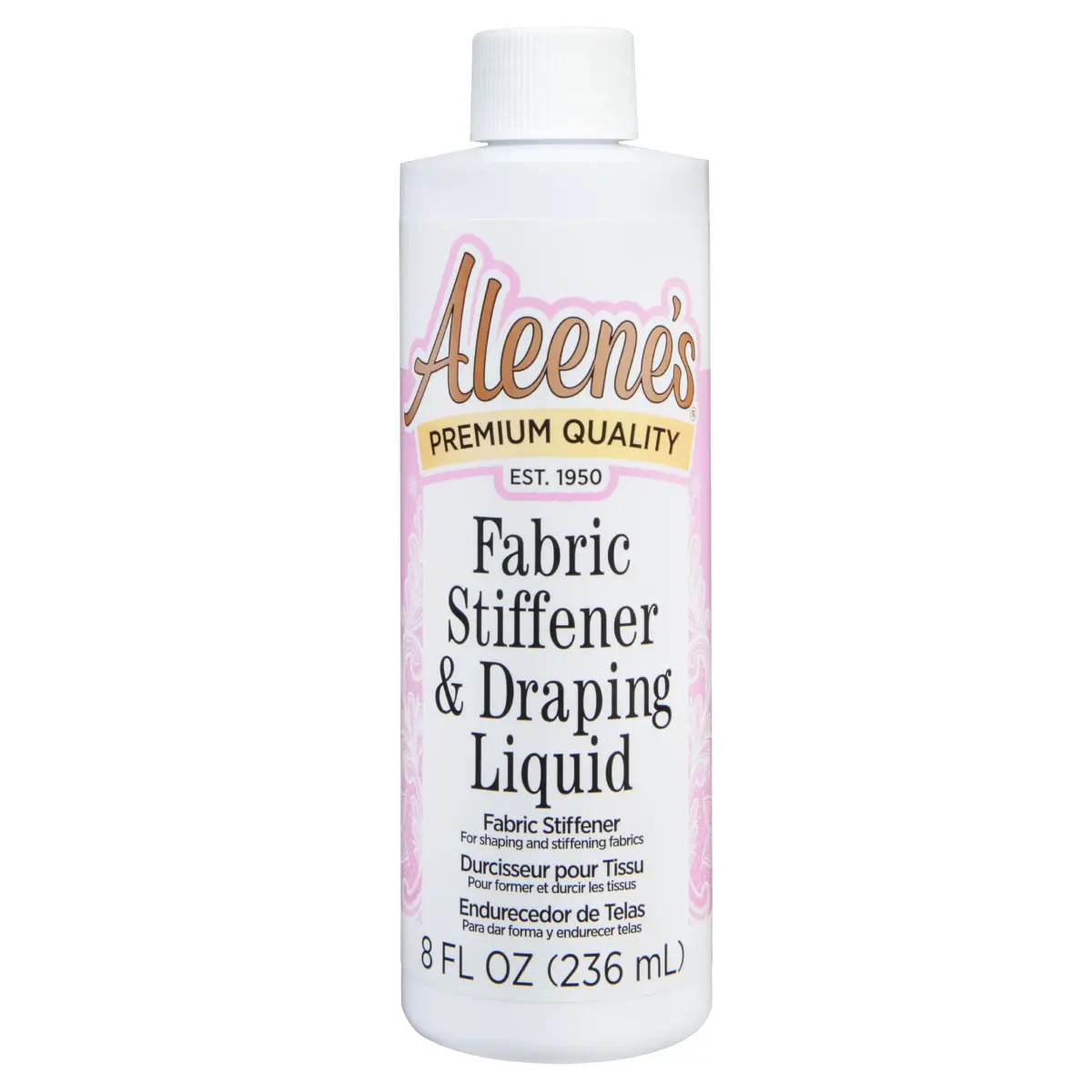Aleene's Fabric Stiffener and Draping Liquid 237ml (8 fl Oz) | Shapes & Drapes Fabrics for Crafts - main product image