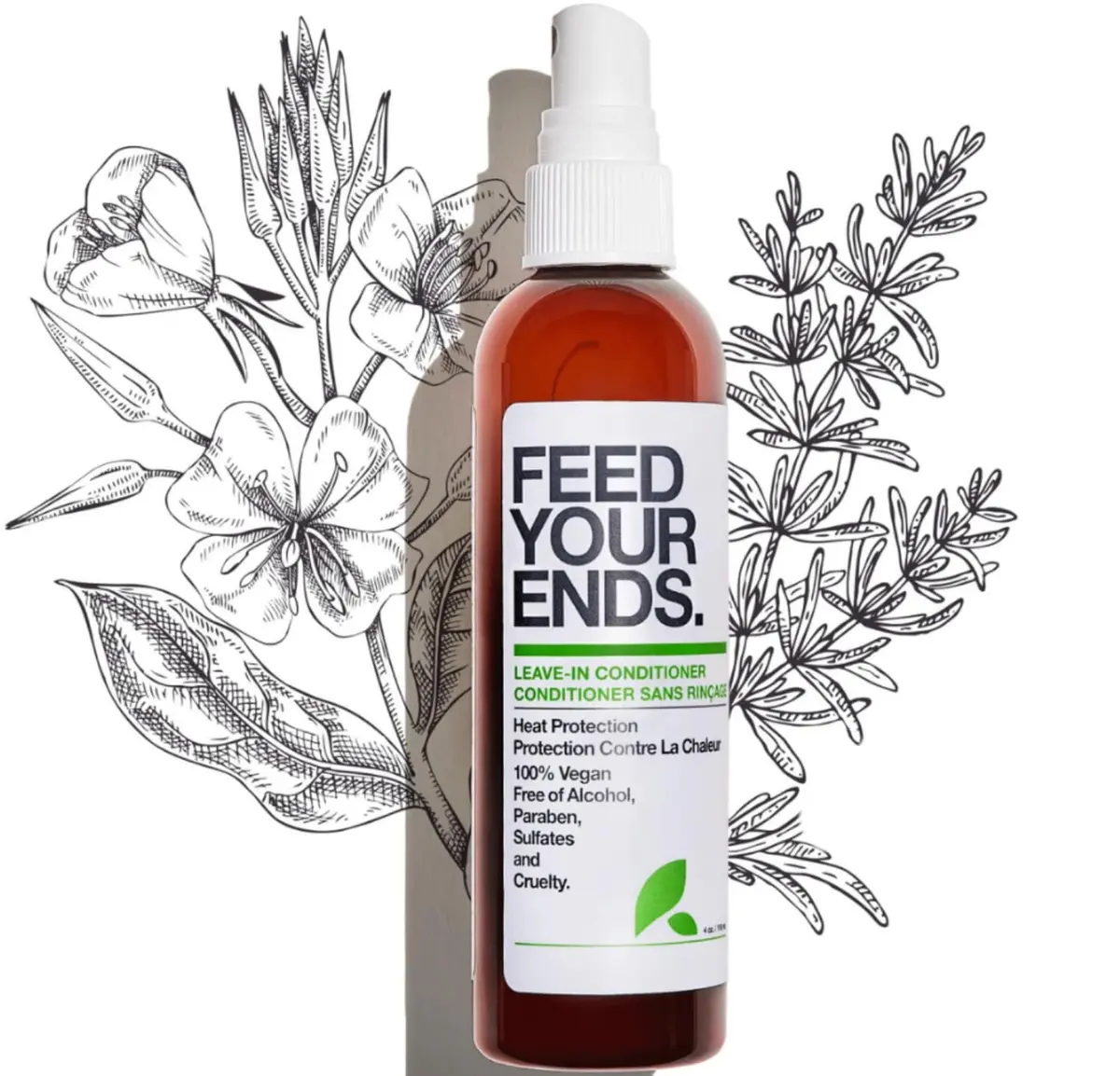 YAROK FOOD FOR YOUR HEAD. GOOD FOR THE EARTH. Vegan Leave-In Conditioner 4oz | Organic Heat Protectant & Detangler - main product image