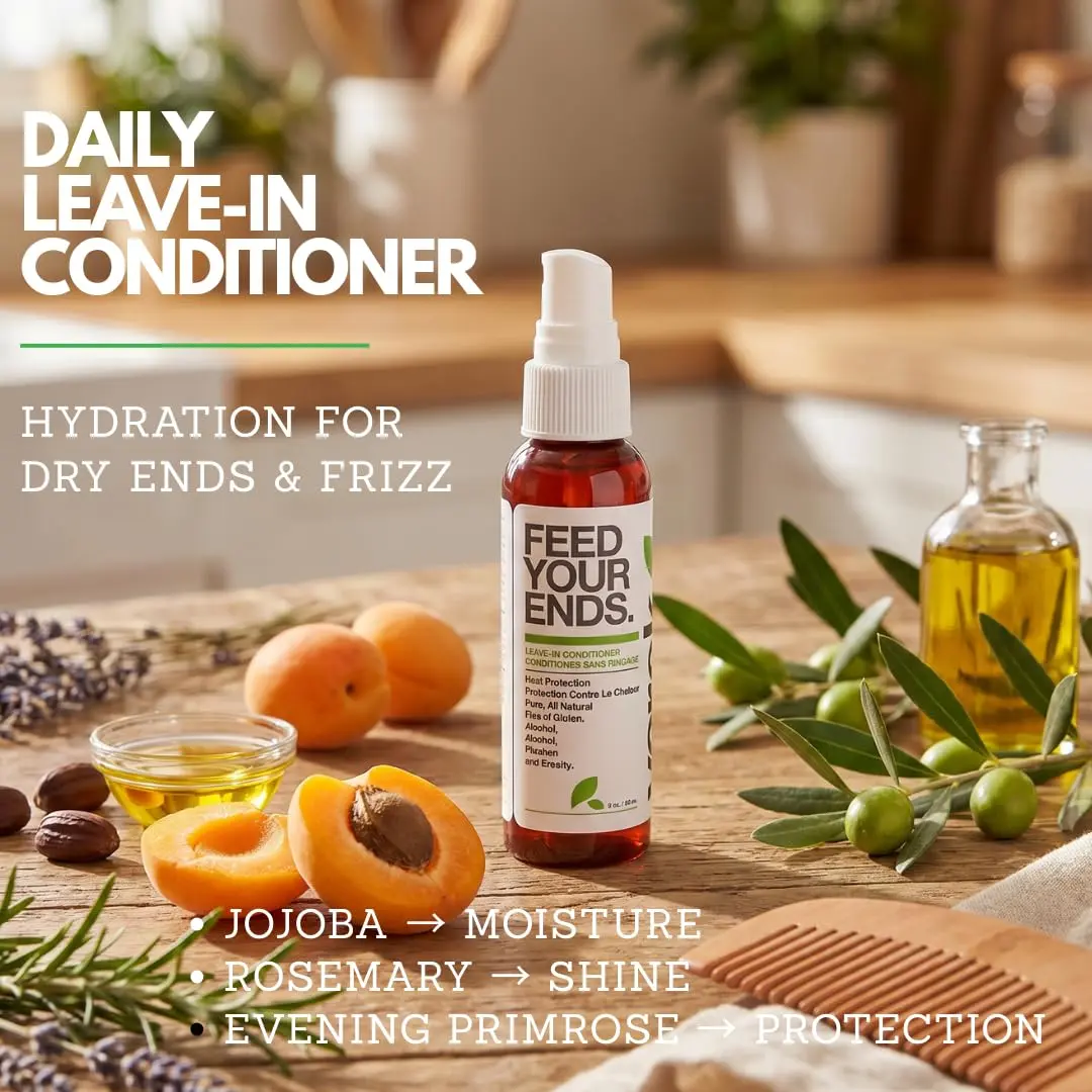 YAROK FOOD FOR YOUR HEAD. GOOD FOR THE EARTH. Vegan Leave-In Conditioner 4oz | Organic Heat Protectant & Detangler - view 4