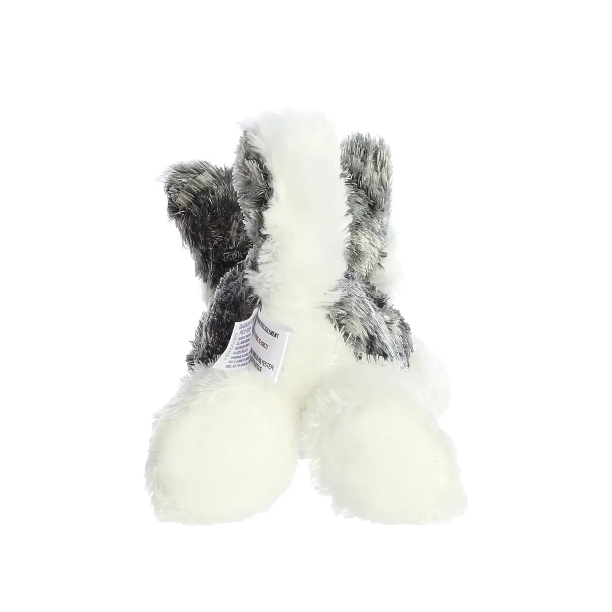 Aurora Adorable Mini Flopsie Mush Husky Stuffed Animal Toy - 20.3cm (8 Inches) Gray | ASTM-Tested for Safe Play - view 4