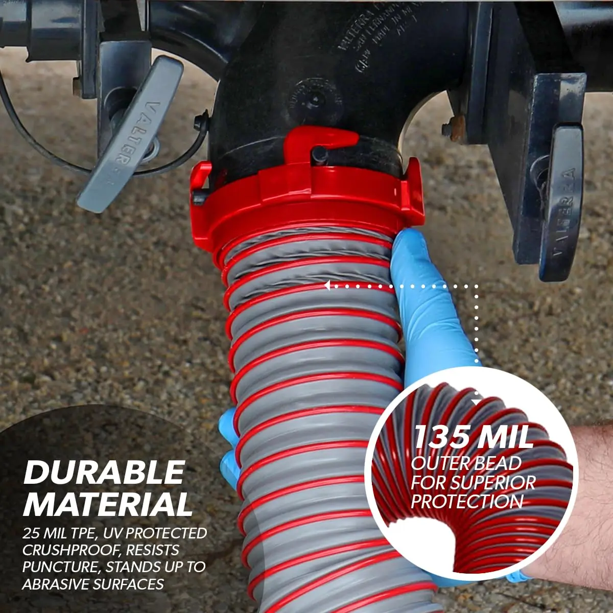 Valterra D04-0410 Viper Extension Hose - 10' | UV-Protected, Flexible, Collapsible - view 2