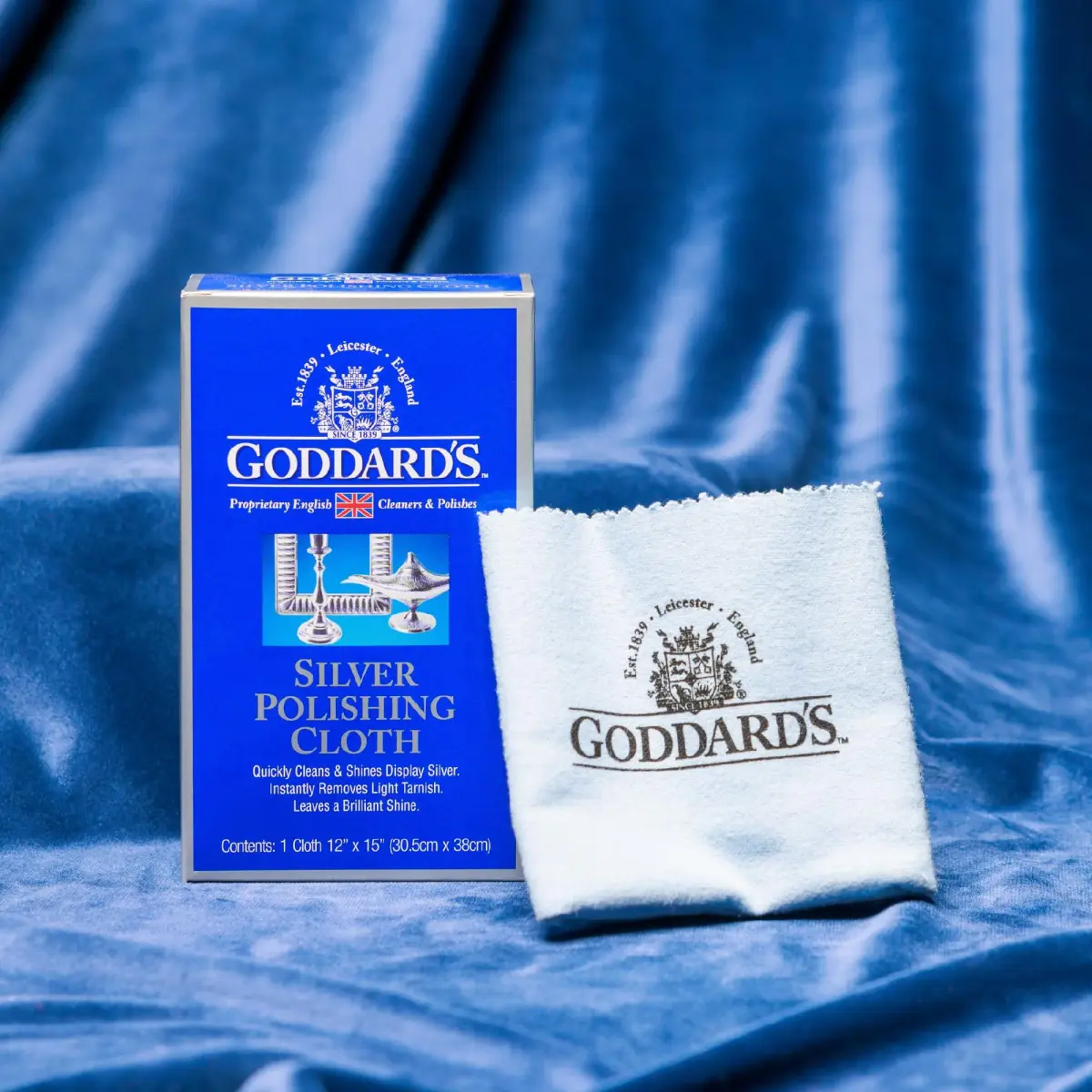 Goddard's Silver Polishing Cloth 6 Pack | Anti-Tarnish Agents for Jewelry & Silverware - view 8