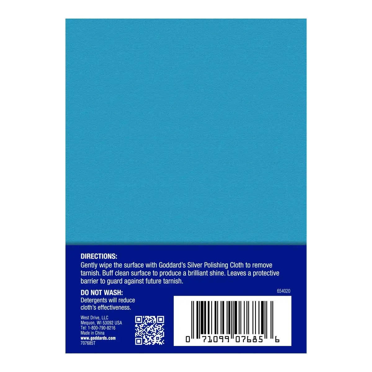 Goddard's Silver Polishing Cloth 6 Pack | Anti-Tarnish Agents for Jewelry & Silverware - view 2