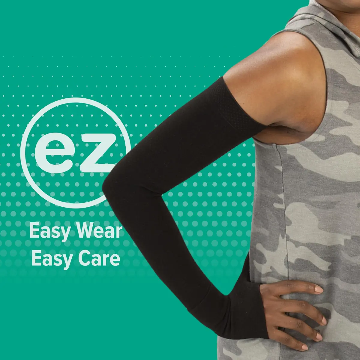 Juzo Soft 2002 Arm Sleeve Compression 30-40 mmHg Max, Long | Seamless, Medical Grade Support for Mild to Moderate Lymphedema - view 6