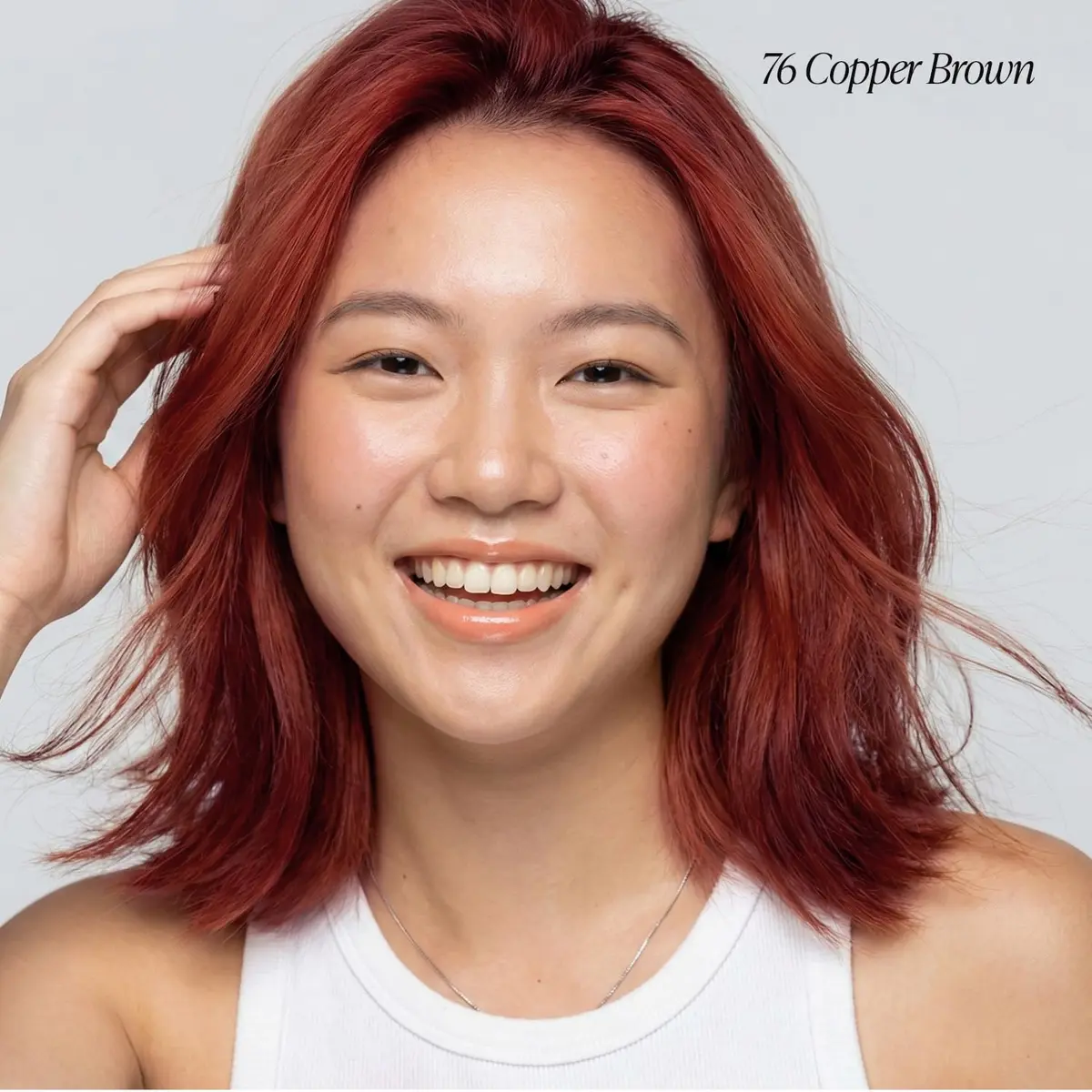 Adore Semi Permanent Hair Color, 076 Copper Brown | Vibrant, No Harsh Chemicals, Vegan, 4 Fl Oz - view 2