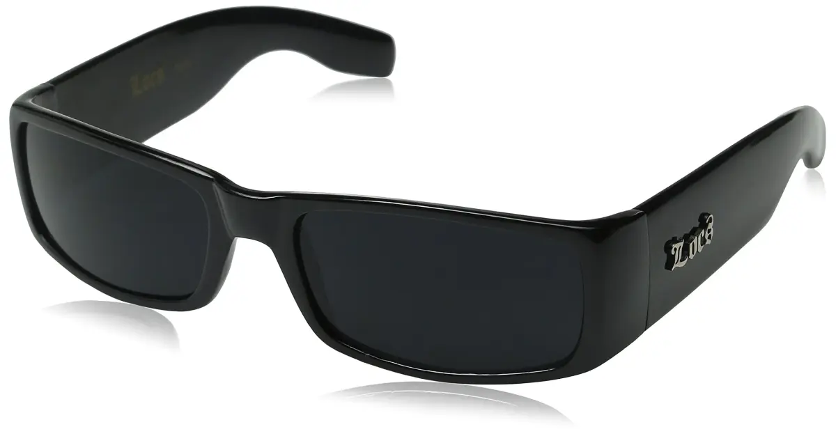 Locs 9006 Hardcore Gangster Sunglasses - Original Black | UV400 Protection - main product image