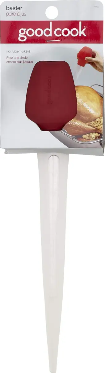GoodCook 11.5 inch Turkey Baster with Silicone Bulb & Cleaning Brush | 150ml (5 fl oz) Capacity - view 3