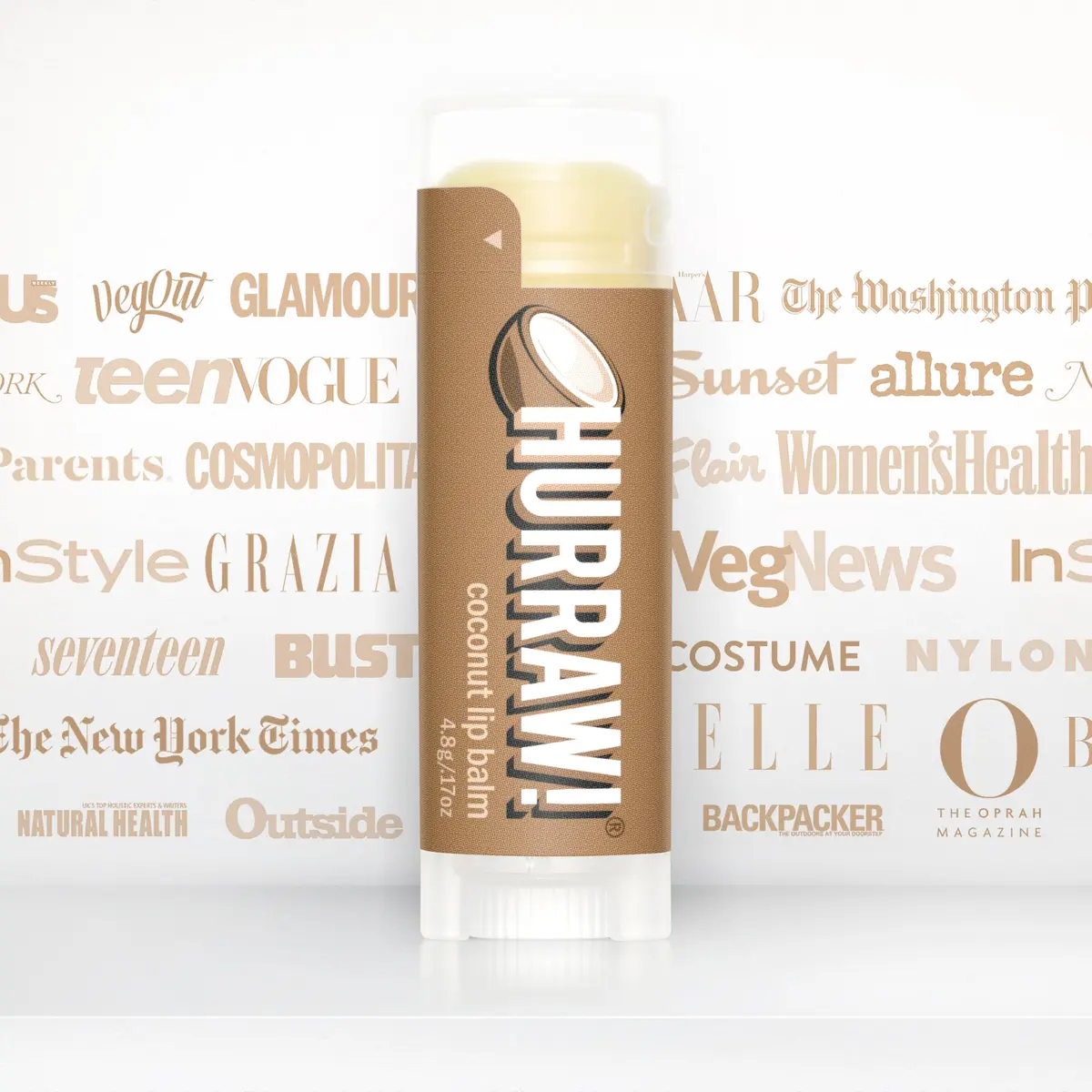 Hurraw! Coconut Lip Balm 4.8g | Organic, Vegan & Cruelty-Free, Made in USA - view 8