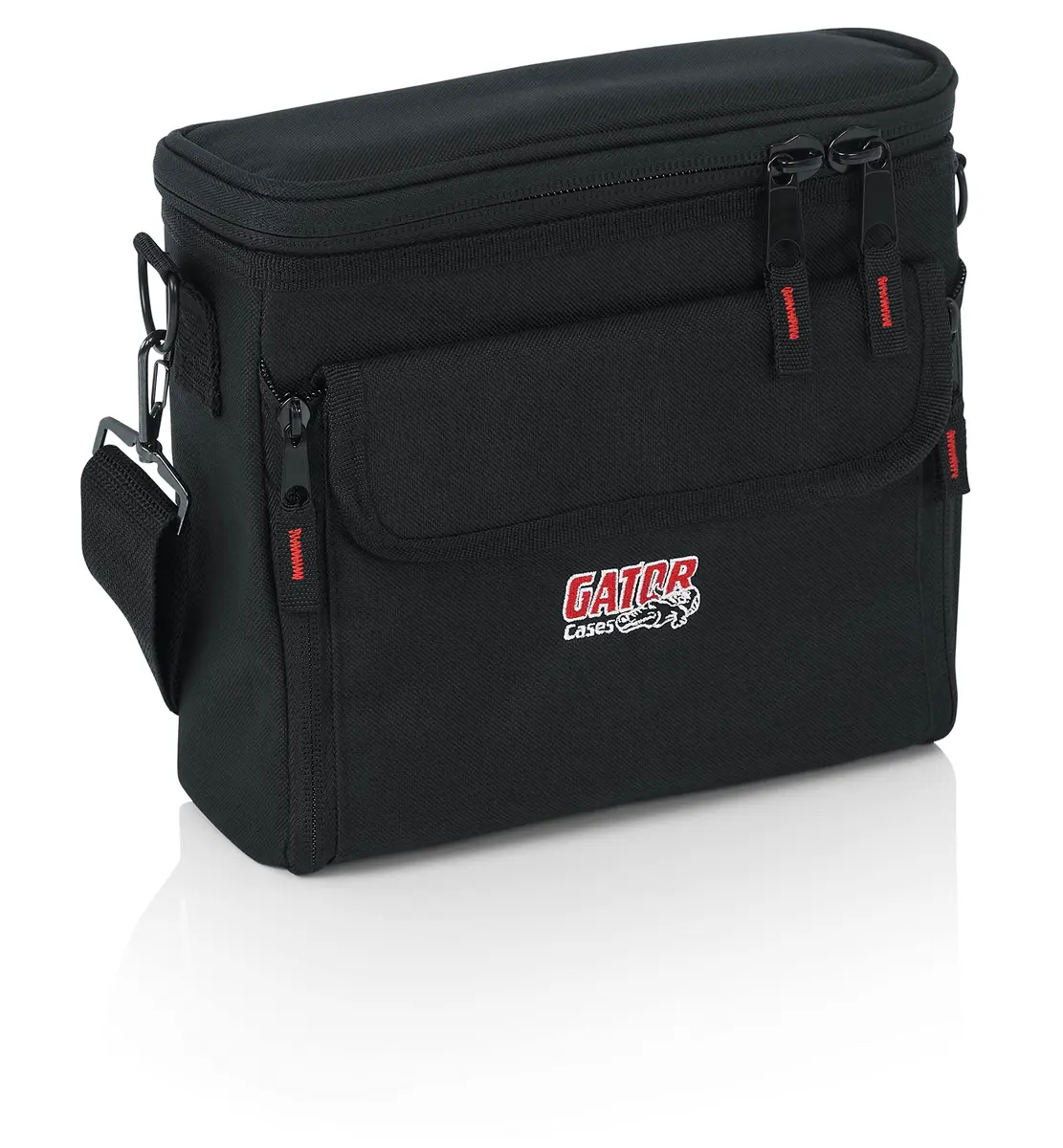 Gator Cases Lightweight Carrying Case for In-Ear Monitoring Systems (G-IN EAR SYSTEM) | Rugged Nylon, Padded, Black - main product image
