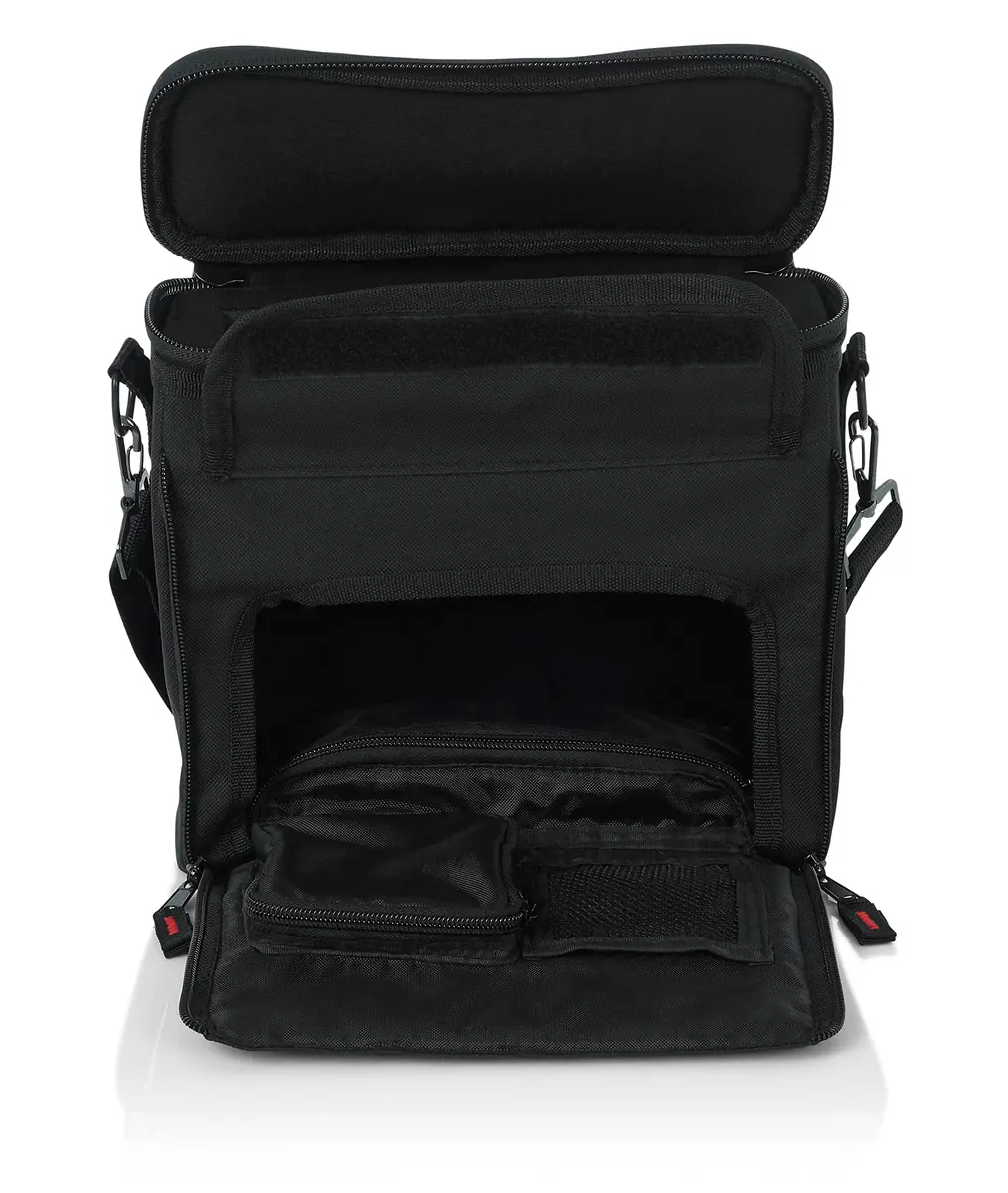 Gator Cases Lightweight Carrying Case for In-Ear Monitoring Systems (G-IN EAR SYSTEM) | Rugged Nylon, Padded, Black - view 3