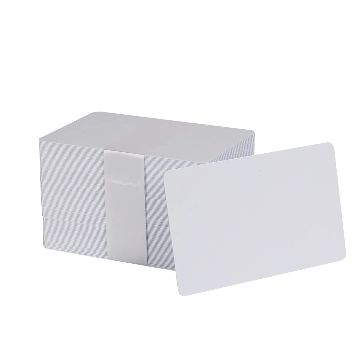 easyIDea White CR80 Standard PVC Cards 20 Mil (500 Cards) | USA-Imported for ID Printing & Crafts - view 2