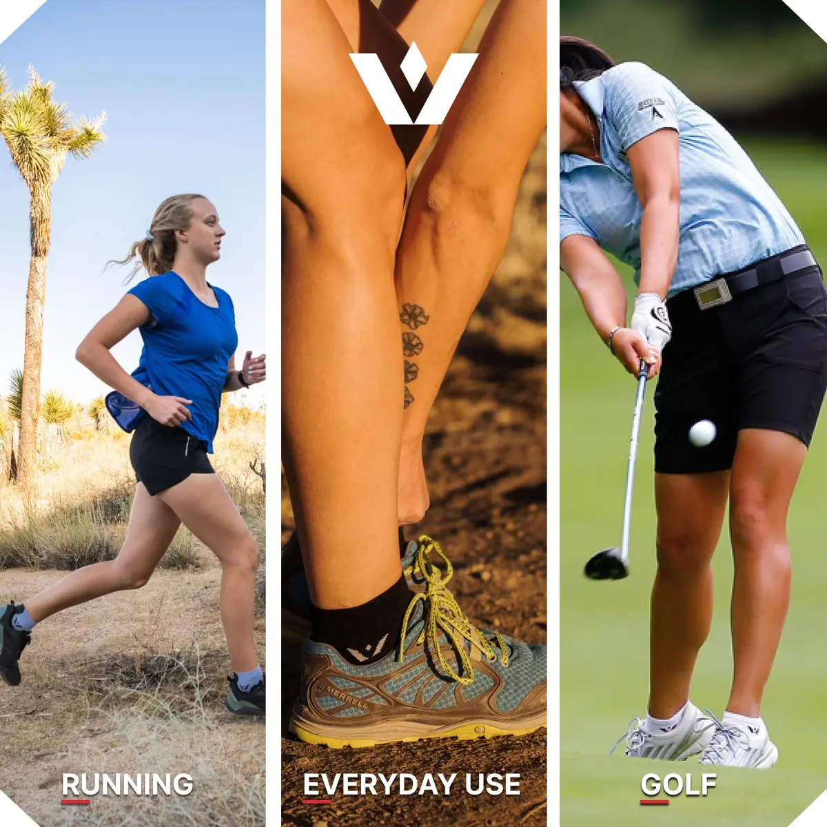 Swiftwick PERFORMANCE ONE Running & Golf Socks, Black, X-Large | Moisture-Wicking, Cushioned, Supportive Fit - view 8